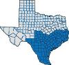 ARRL STX map