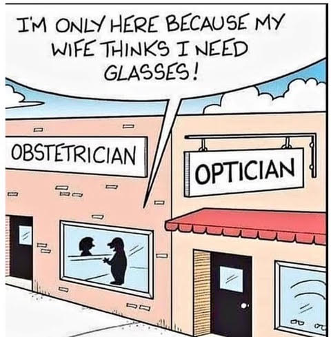 You might need glasses