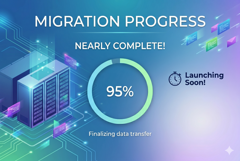 Migration is Nearly Complete